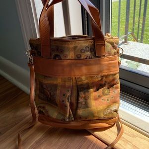 NWOT Pietro Alessandro Pattern Crossbody